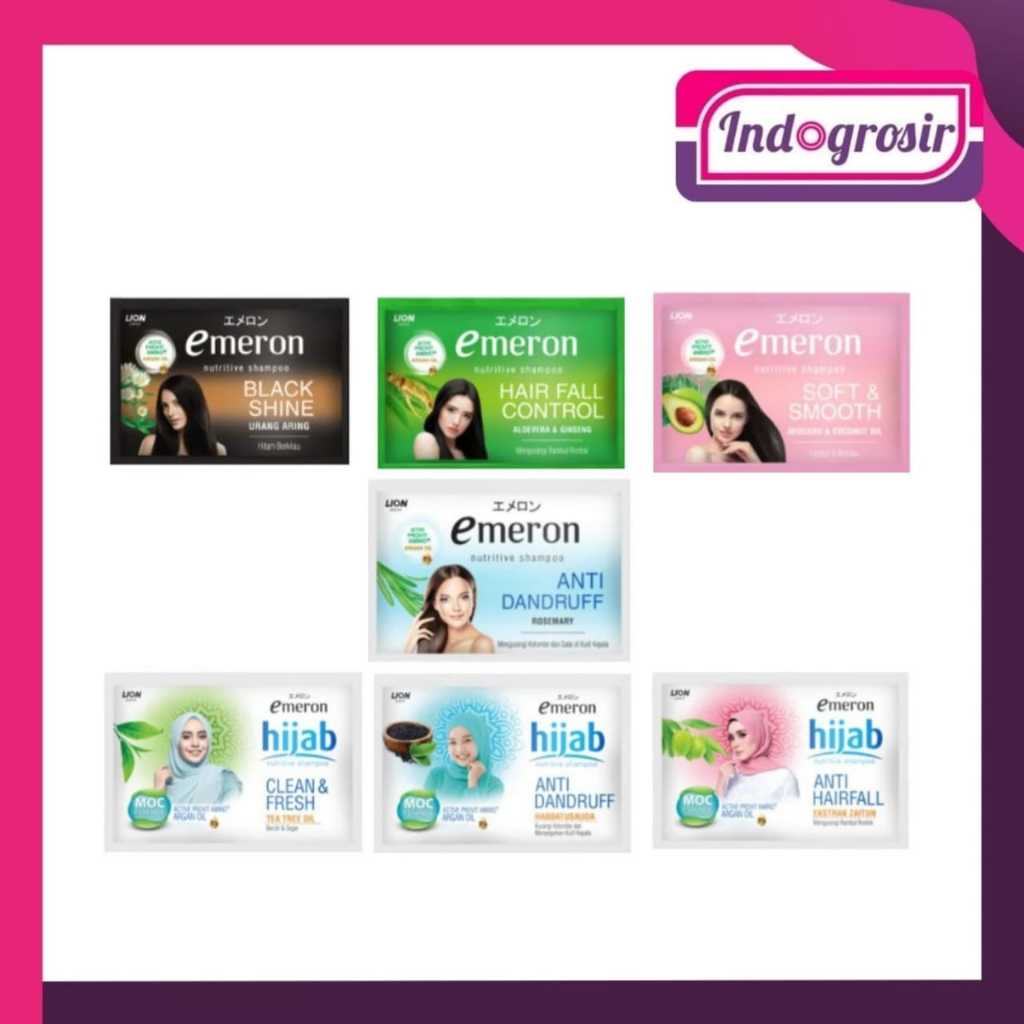 EMERON SHAMPO SACHET 10ML RENTENG / SHAMPO EMERON RENTENG/SAMPO EMERON RENTENG/PROMO