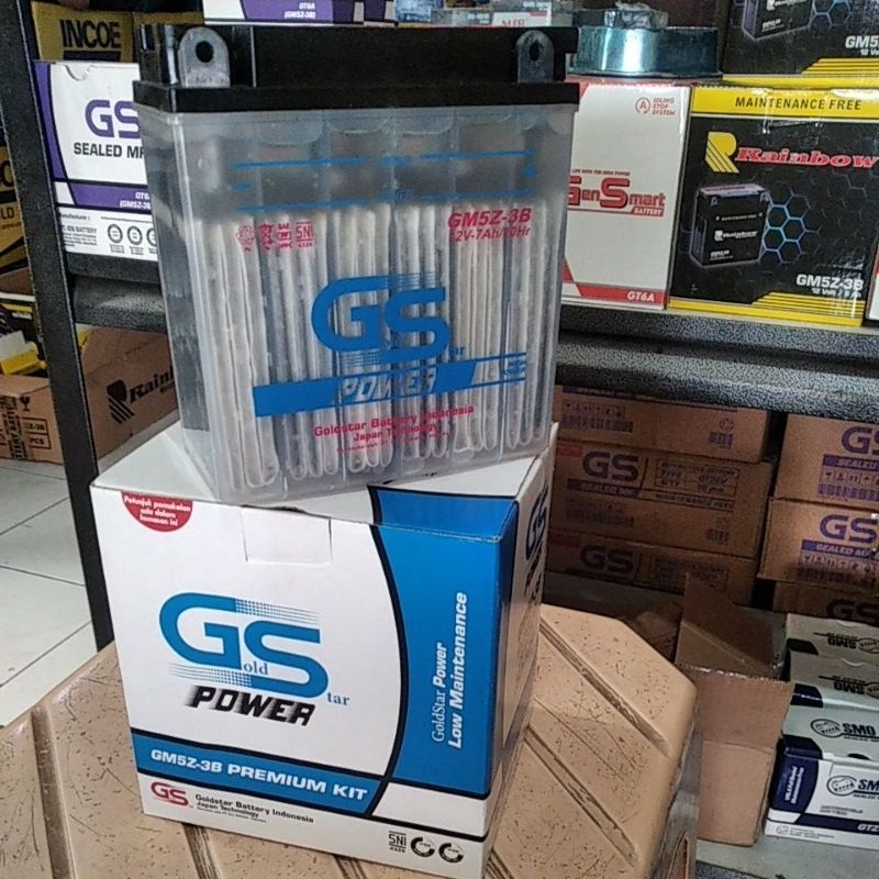 Aki sepeda motor GS Power