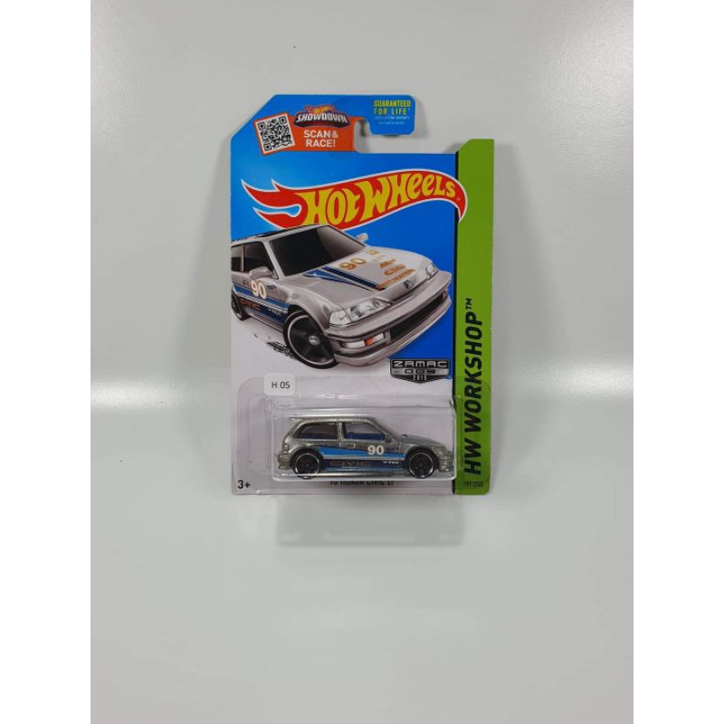 Hotwheels Honda Civic EF Zamac