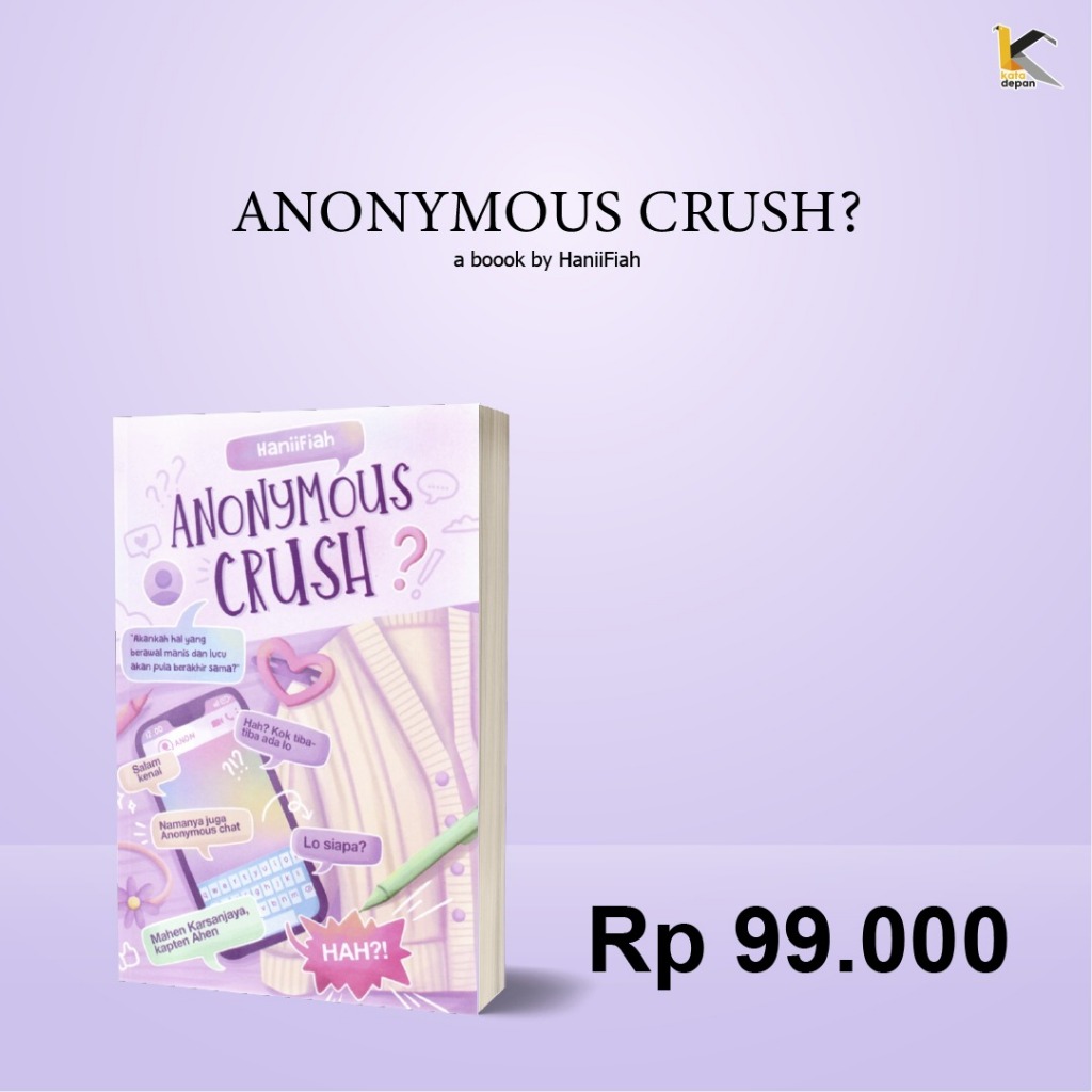 NOVEL ''ANONYMOUS CRUSH?''