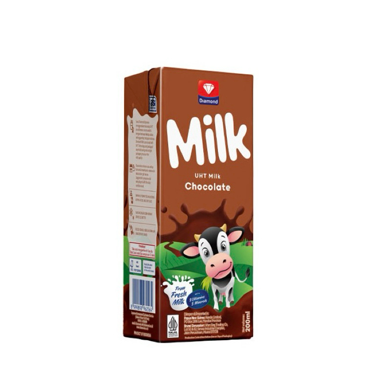 

DIAMOND UHT MILK CHOCOLATE SLEEVE 200 ML