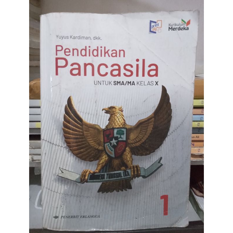 Pendidikan Pancasila PPKN Kelas X /10 / 1 SMA Kurikulum Merdeka