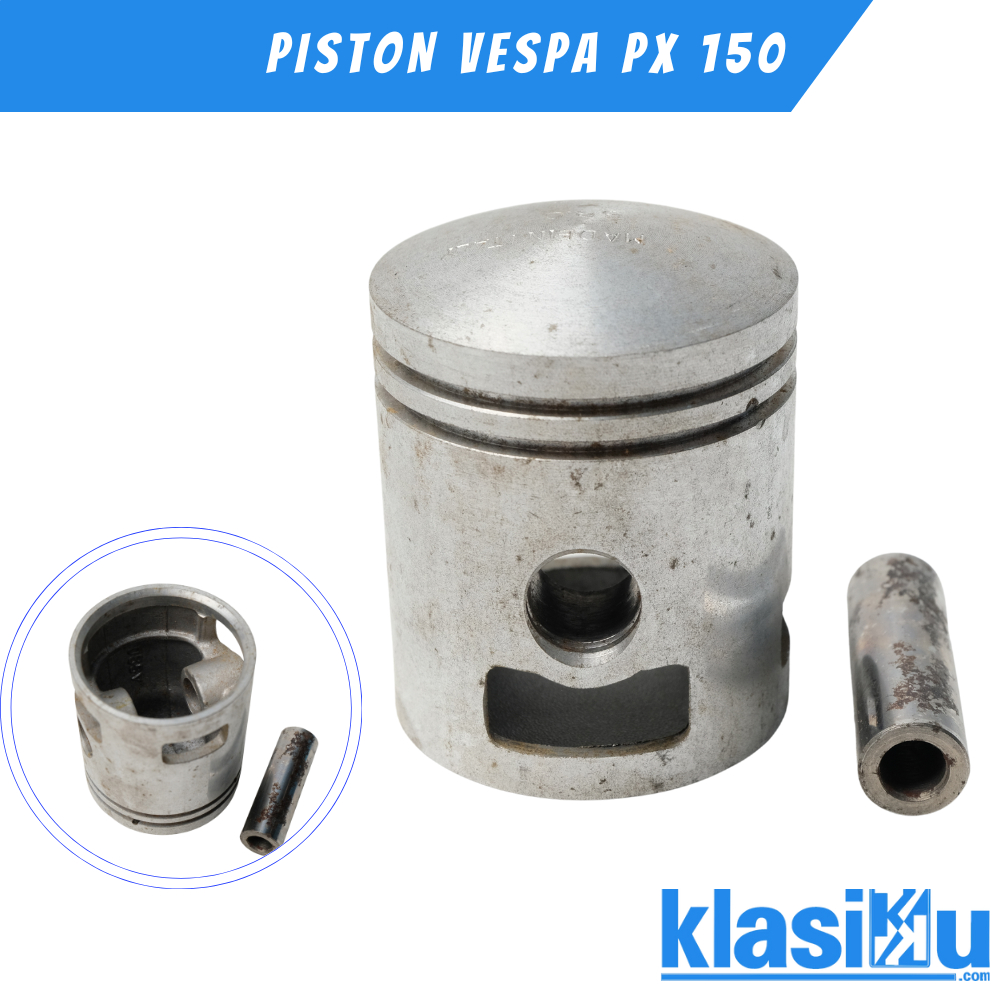 Seher Piston Vespa Px Vespa Px150 Ring Tebal Asso Italy 53,0mm