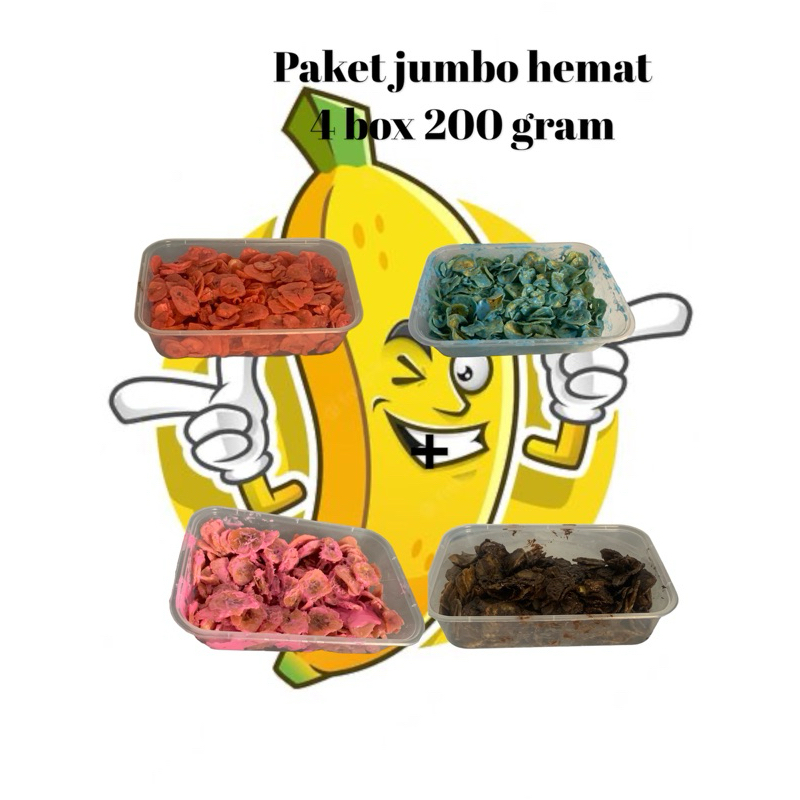 

PAKET 4 BOX BANANACHIPS