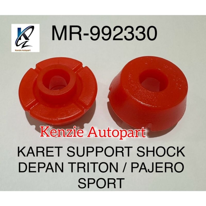 KARET TATAKAN SUPPORT SHOCK DEPAN MITSUBISHI PAJERO SPORT TRITON