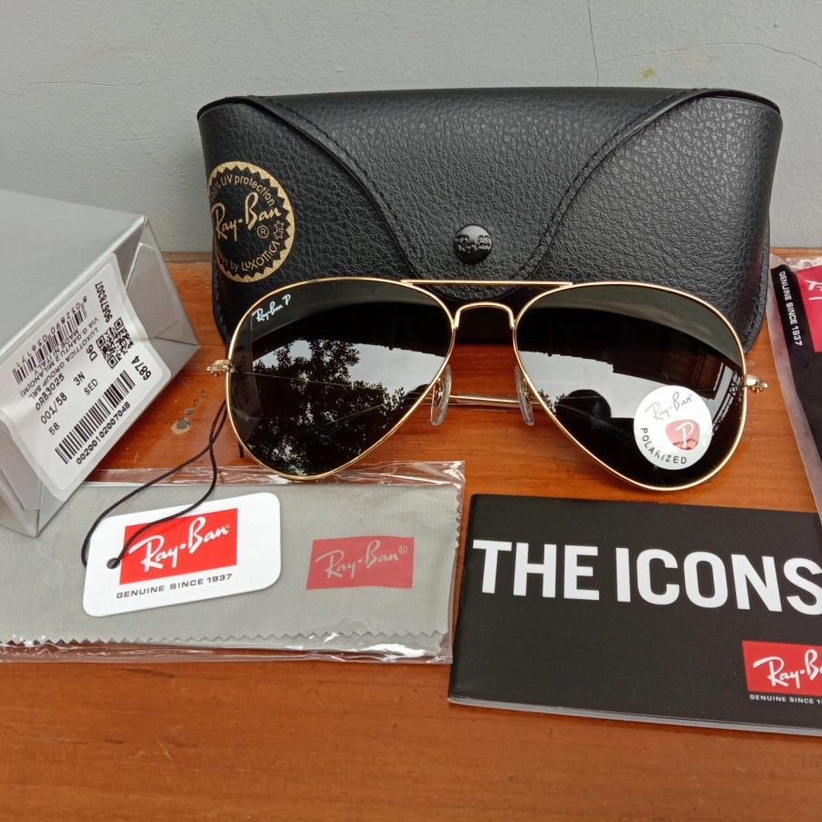 Rayban Sunglasses Aviator Polarized Original - Ray-Ban Aviator Classic Original