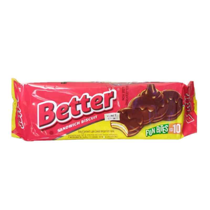 

Roma Better Coklat Fun Bites 10s