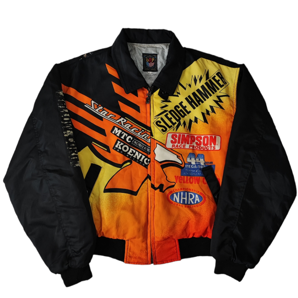 Vintage Yellow Corn Daily Gear Bomber Jacket