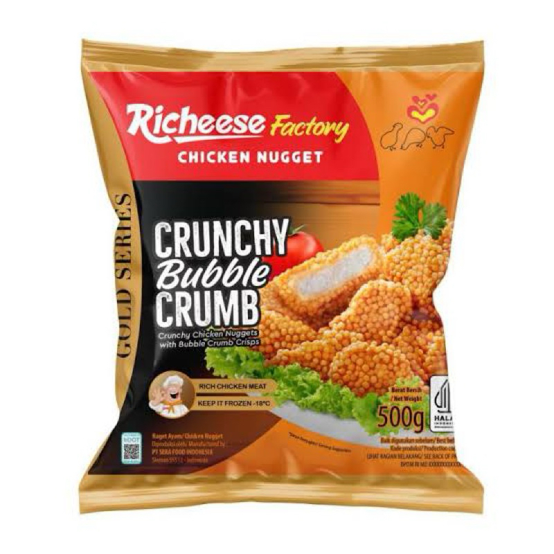 

RICHEESE Chickeen Bubble Crumb 500 Gram