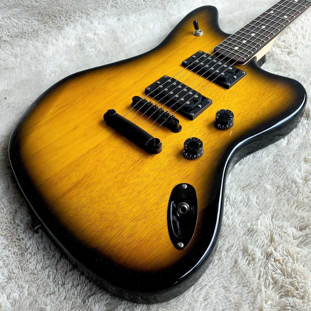 GITAR ELEKTRIK BODY MAHOGANY GUITAR ELEKTRIK CUSTOM + TRUSSROAD { BESI NECK }