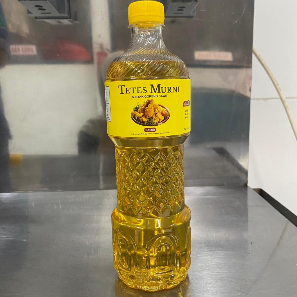 

Minyak goreng sawit Tetes Murni B-1000