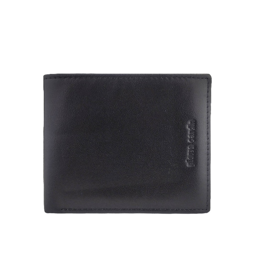 Pierre Cardin Dompet Lipat Pria Kulit Leather Dompet Pendek Men Short Wallet 0111430203BLA