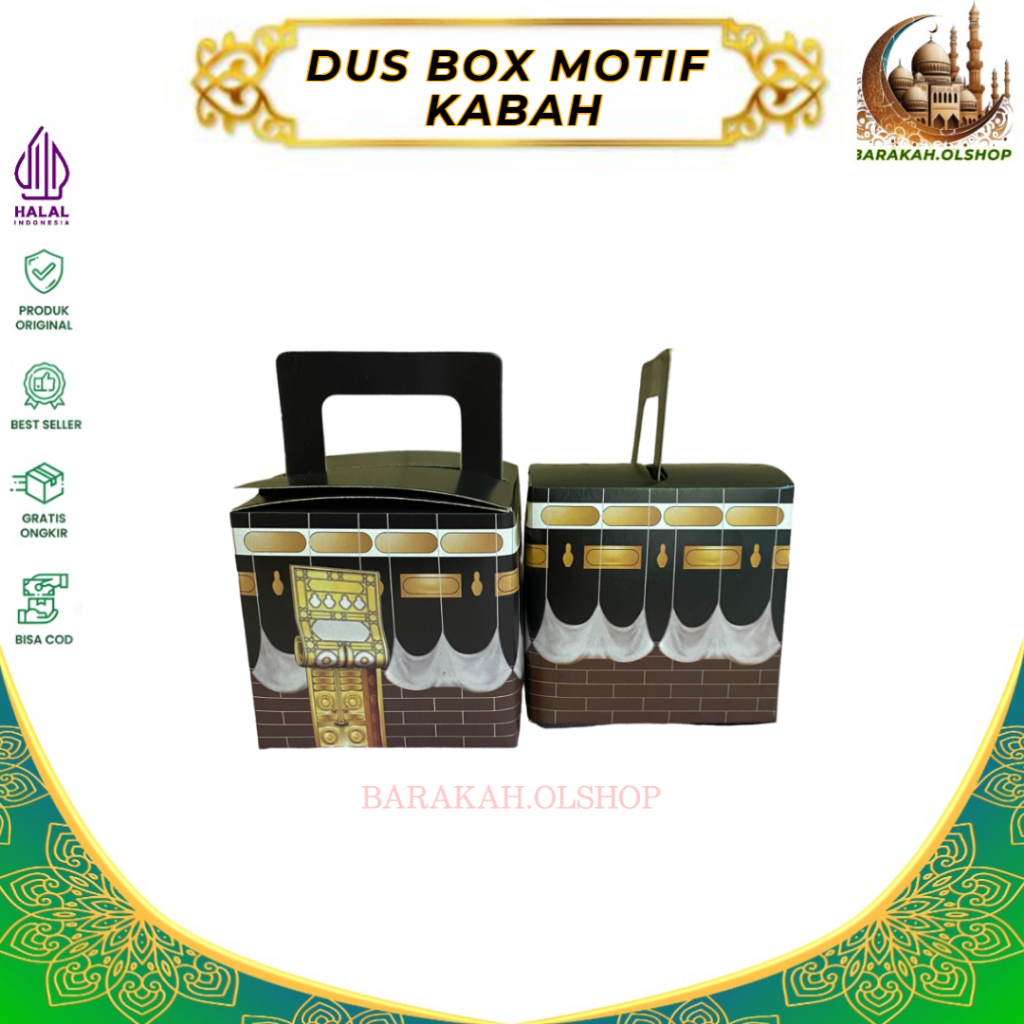 

Dus Box Moitf Kabah Kosong - Dus Box Kabah oleh oleh haji dan umroh 1pcs