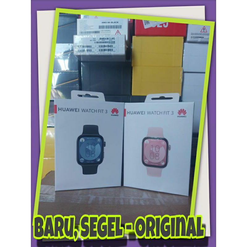 HUAWEI WATCH FIT 3 NFC Smartwatch | Ultra-Slim Design