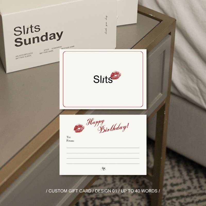 

Slits Sunday - Additional Gift Card