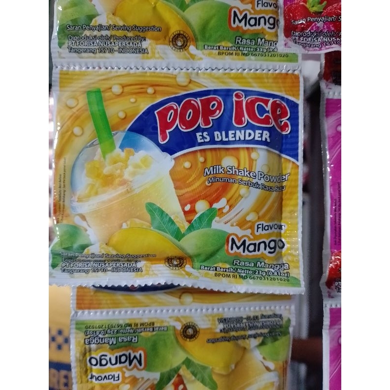 

pop ice Mangga rencengan / 1 Renceng isi 10 pcs