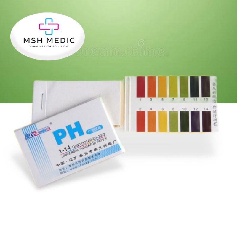 KERTAS LAKMUS PH TESTER - ALAT UKUR PH KADAR AIR
