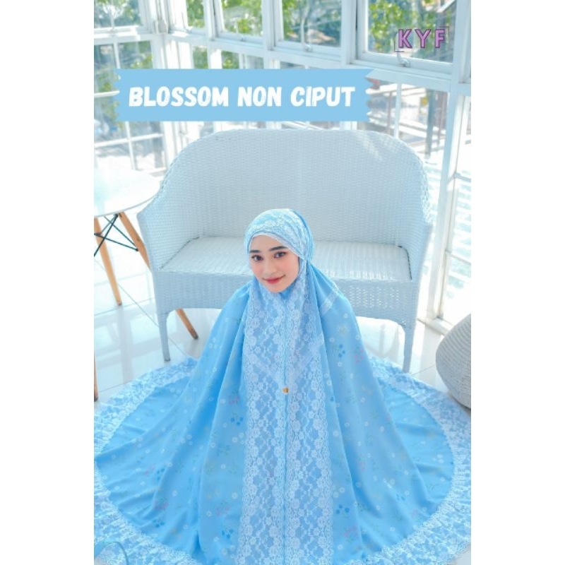 MUKENA SIDNEY BLOSSOM NON CIPUT(TALI) MUKENA TERBARU MUKENA DEWASA MUKENA MEWAH  2024
