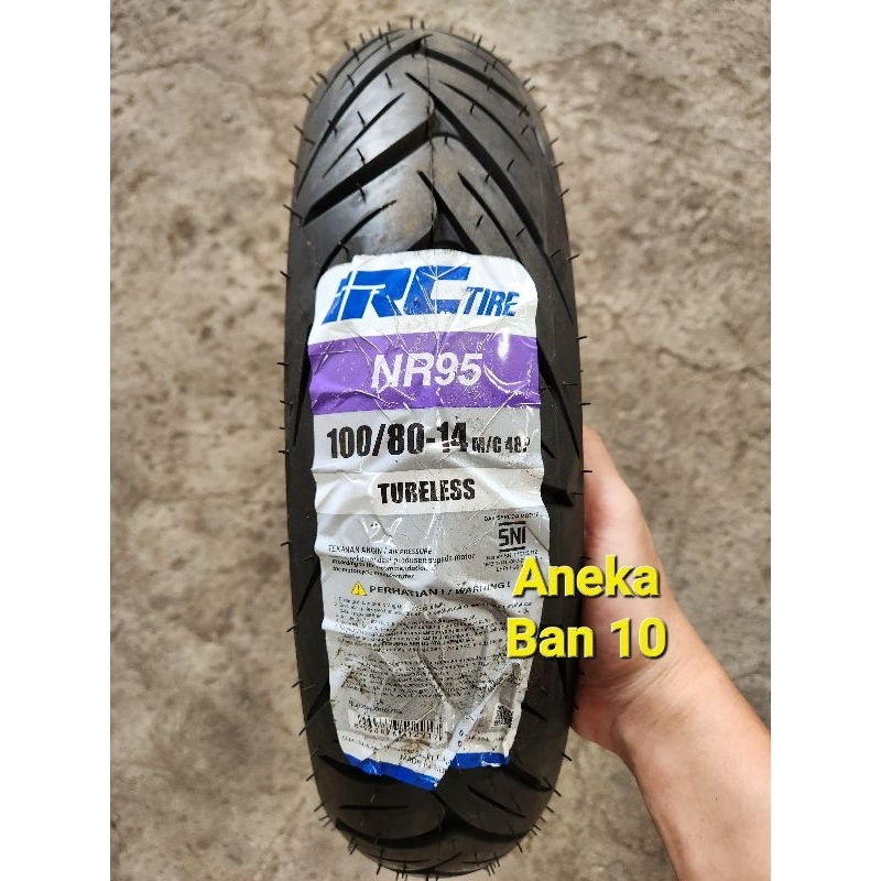 Ban IRC 100/80-14 NR95 Tubeless