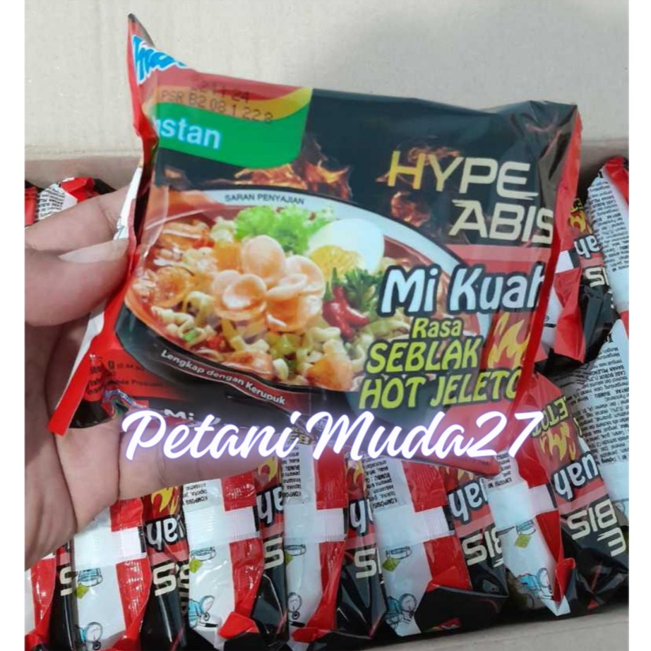 

Indomie Hype Abis 5Pcs Rasa Seblak Hot Jeletot