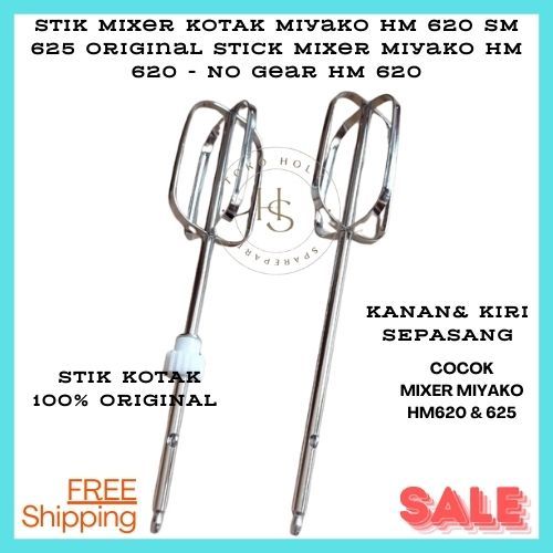 Stik Kotak Mixer MIYAKO - Kocokan Mixer Miyako Sepasang Stik Mixer miyako HM620 HM 625 ORIGINAL STIC