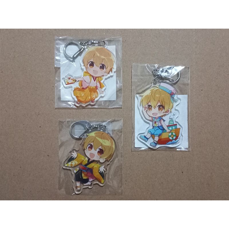 Strawberry Prince Sutopuri Root Keychain Official Merchandise