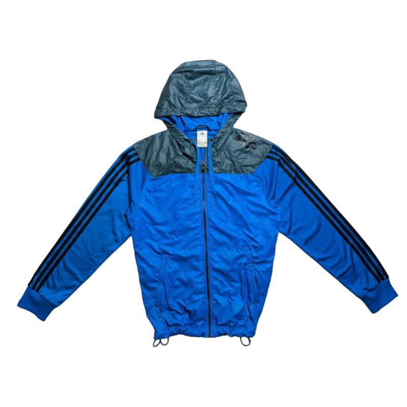 Jaket Tracktop Adidas Parasut Bagian Depan