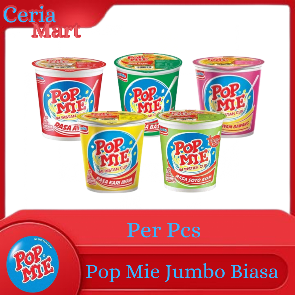 

pop mie jumbo 75gr per pcs