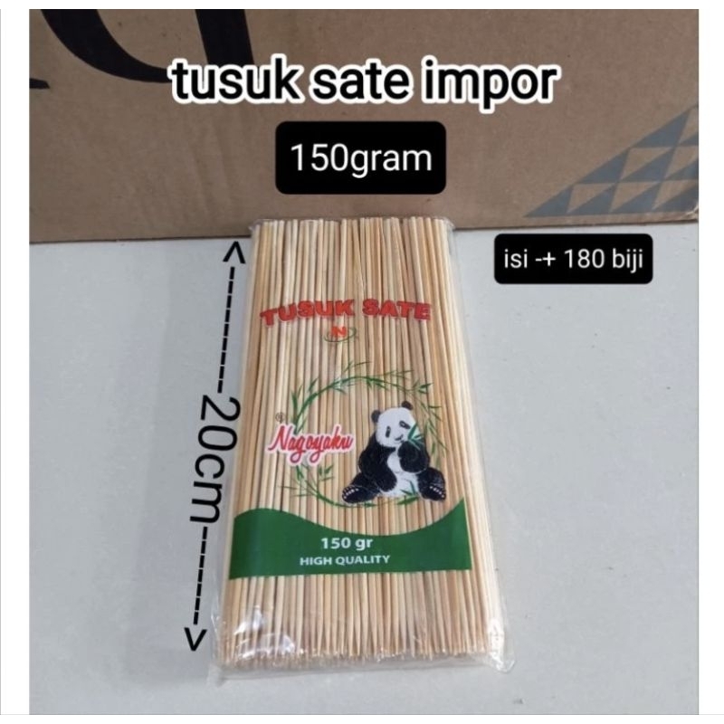 Tusuk Sate Panda Kualitas Bagus / Tusuk Sate Ayam Best Seller