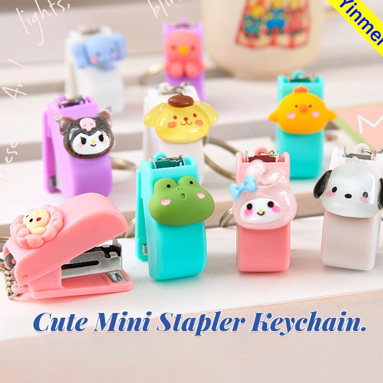 

Gebyar promo CODStapler Mini Lucu Staples Mini Karater Gantungan SanrioKuromiMelodyKunci Hekter Kartun Mini Portable Aesthetic Warna Warni Untuk kantor Dan sekolah ImporYinmer