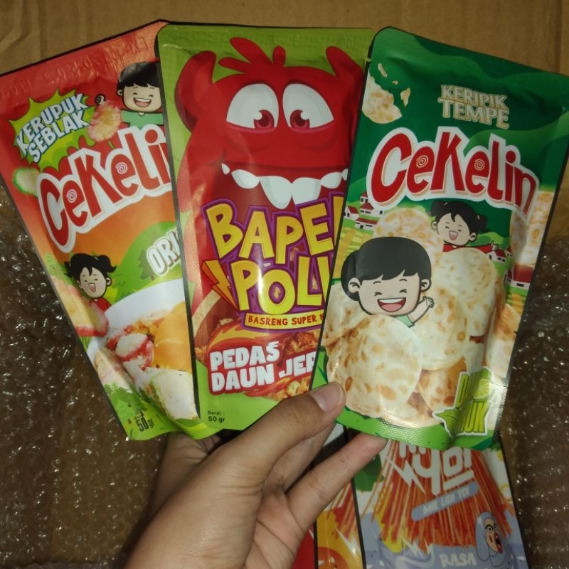 

MIX 3 PRODUK SNACK CEKELIN (TIDAK BISA REQUEST)