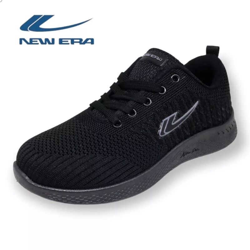 Sepatu New Era Brenda sepatu hitam sekolah sepatu casual wanita