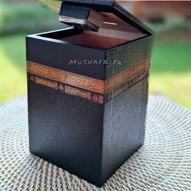 Celengan kabah 12 x 17 cm celengan anak celengan koin celengan duit celengan uang celengan gembok ce