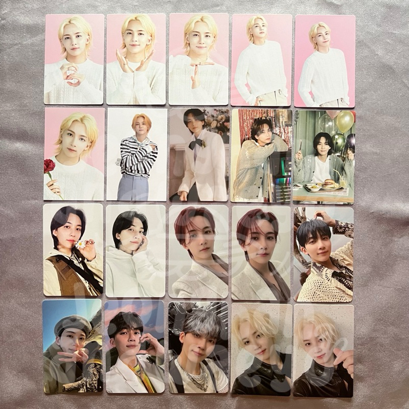 SEVENTEEN PHOTOCARDS JEONGHAN PC TC CAFE SEOUL KR KEYRING DICON BIRTHDAY BOX GOING MAGAZINE BEATROAD