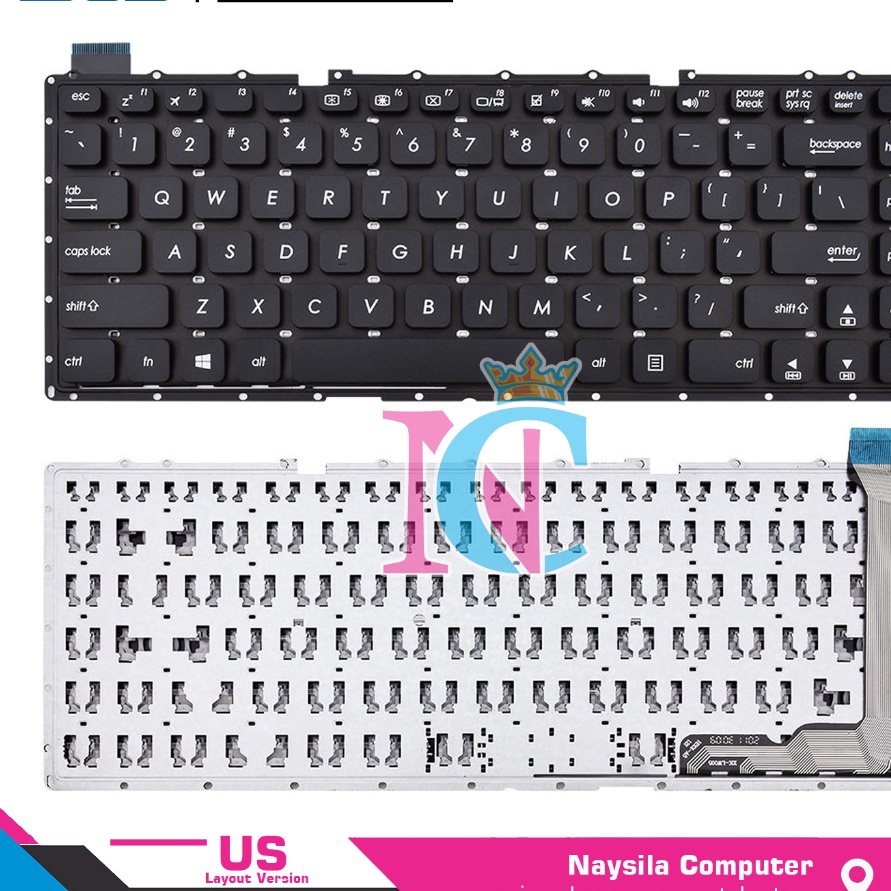 Kilat Keyboard Asus X441 X441S X441U X441UB X441M X441MA X441B X441N X441NA X441 X441S X441U X441UB