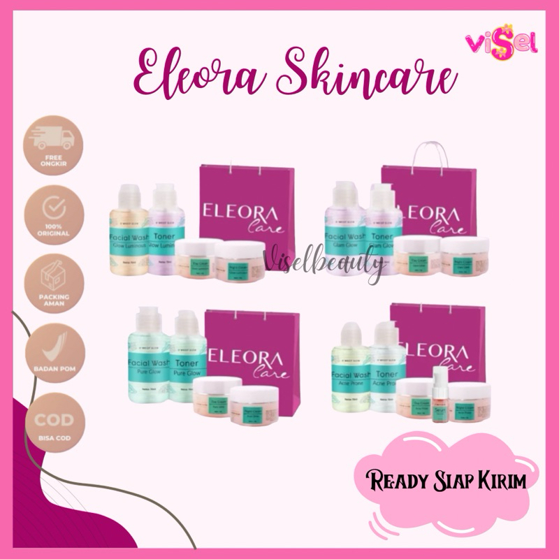 ELEORA SKINCARE ELEORA DWHISP GLOW ORIGINAL BPOM PAKET ELEORA