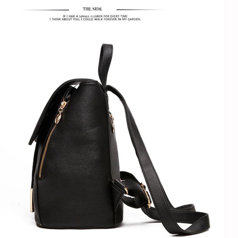 Tas Ransel Wanita Modis Kulit Japan Style