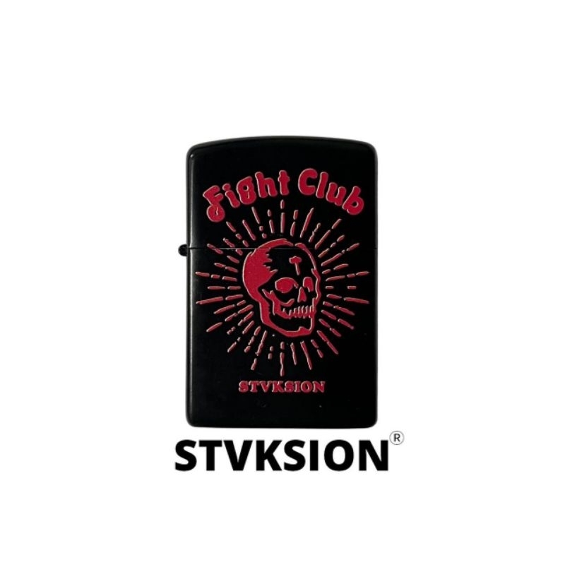 POCKET LIGHTER STVKSION FCSKULL /  KOREK API BAND / KOREK POLOS CUSTOM / KOREK API TITANIUM STAINLES