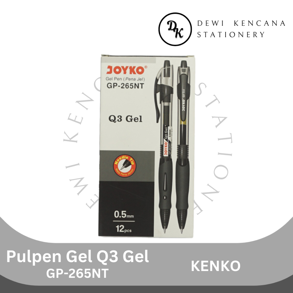

Pulpen Gel JOYKO Q3 Gel 0.5 GP-265NT