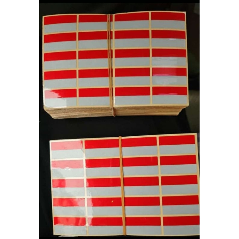 

Sticker Cutting Merah Putih Bendera Indonesia Isi 20Pcs