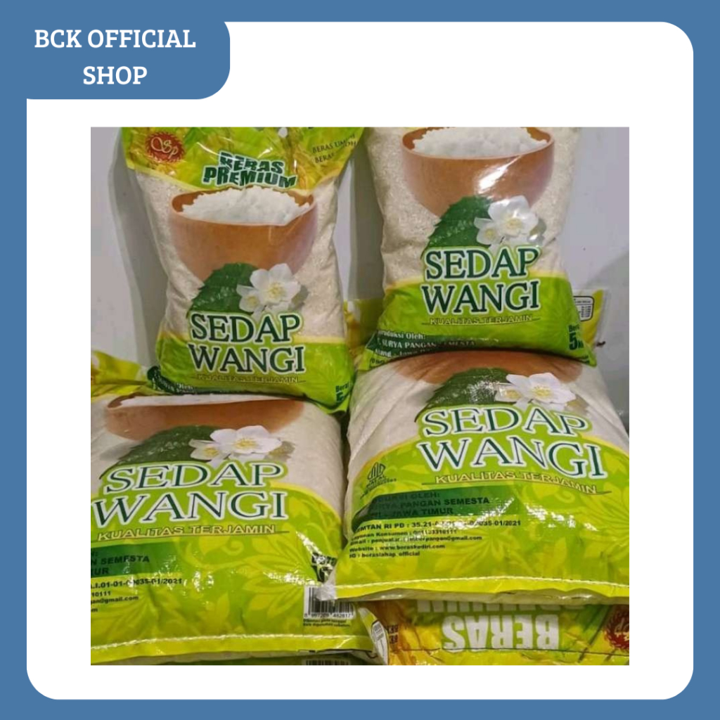 

Beras Premium Sedap Wangi 5kg