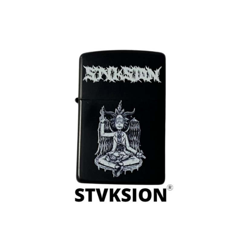 POCKET LIGHTER G0DS STVKSION / KOREK API ZIPPO / KOREK ZIPPO POLOS CUSTOM / KOREK API TITANIUM STAIN