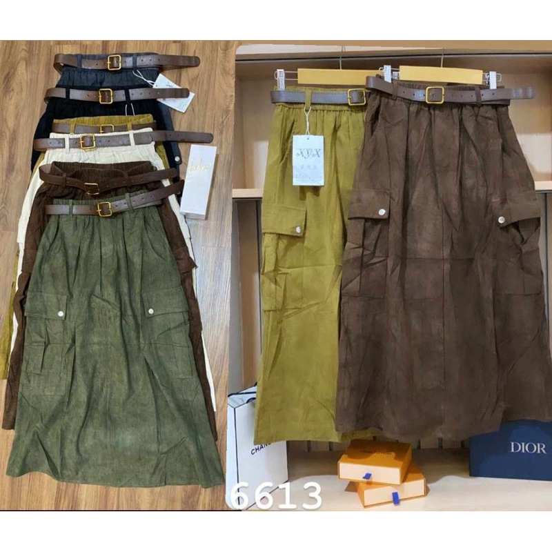 rok Corduroy cargo ayra//rok cargo import xingyunxing//pakaianwanitasby