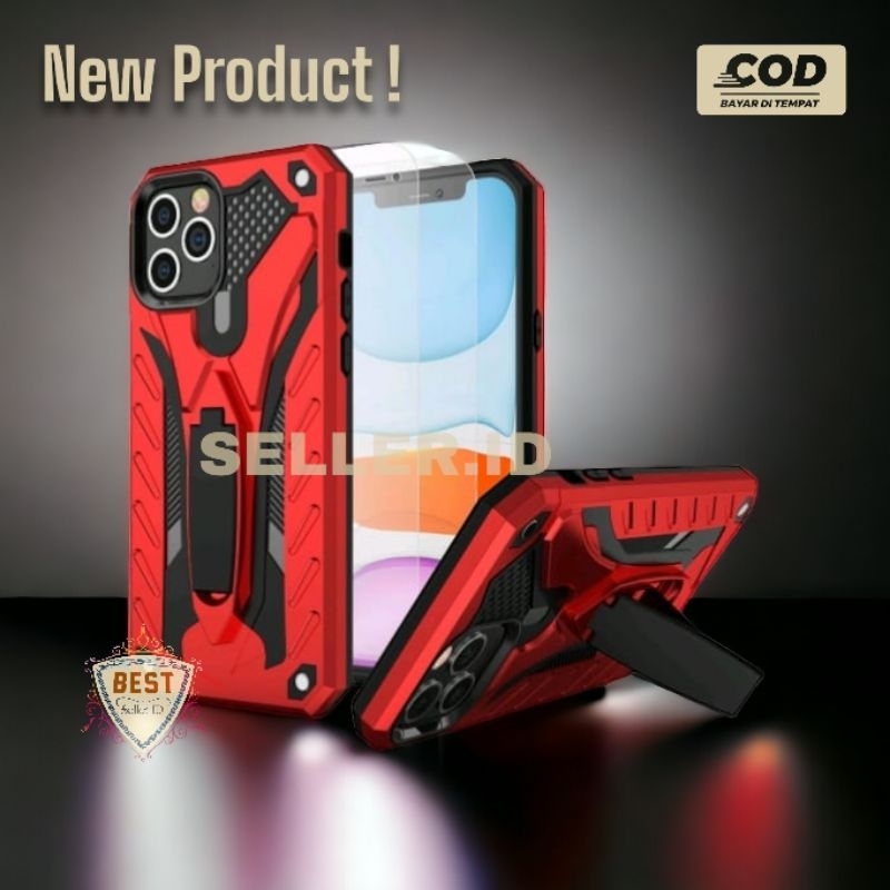CASE ROBOT IRON PHANTOME KICK STAND HARD CASE FOR VIVO V5/Y66/Y67,U15 pro,Y31/Y51,V11/V11i,V20,Y53S 