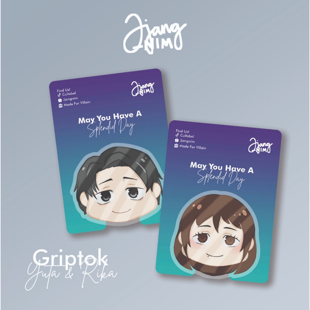 Griptok Popsocket Yuta Okkotsu, Rika Orimoto Jujutsu Kaisen