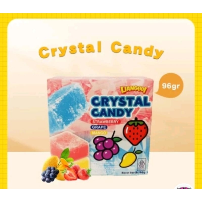 

Permen Lianggui Crystal Candy Box Isi 12Pcs