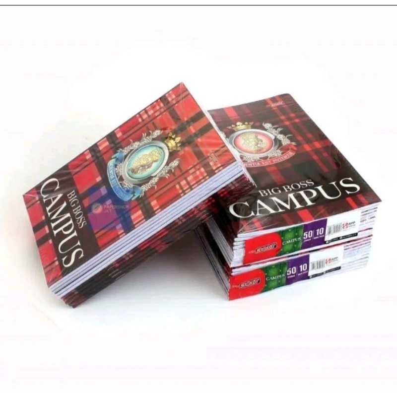 

1 PECK( ISI 10 PCS ) BUKU TULIS BIG BOSS BESAR CAMPUS