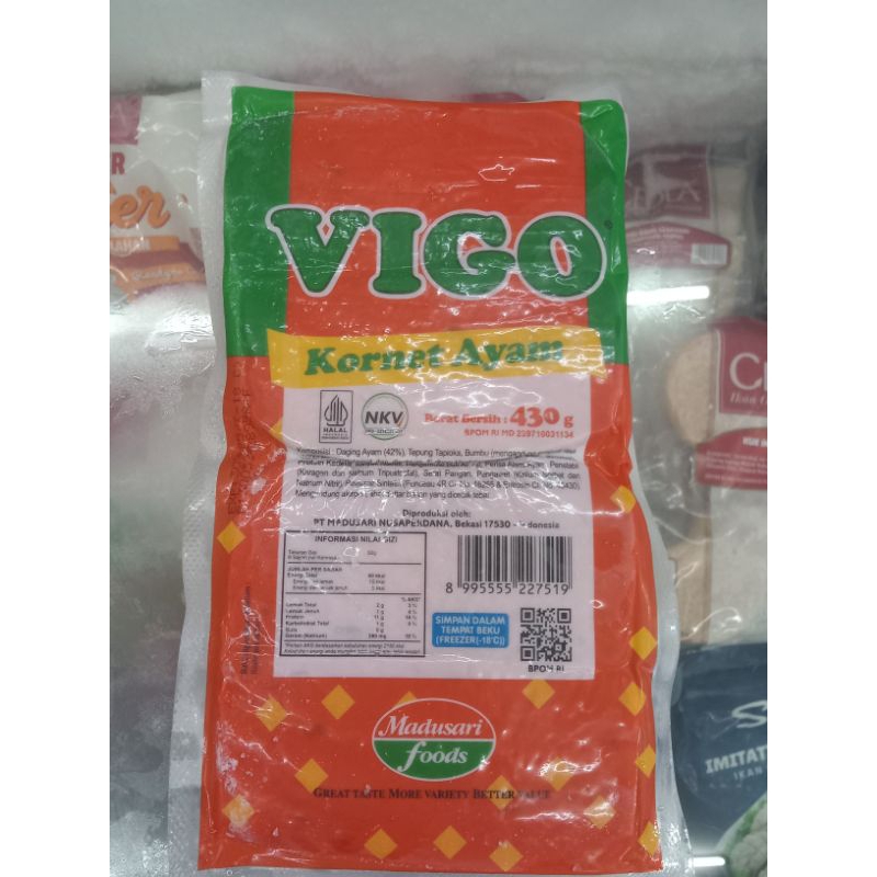 

Vigo kornet ayam 450g