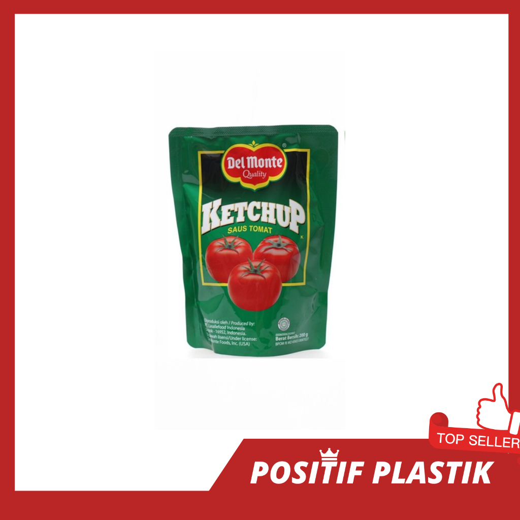 

Delmonte Ketchup Saus Tomat 200gr