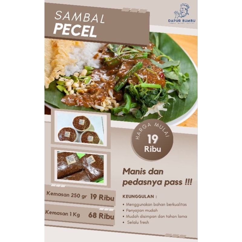 

Bumbu Sambal Pecel instant